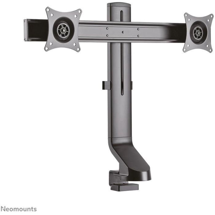 Neomounts FPMA-D860DBLACK Soporte de Escritorio para 2 Monitores de hasta 27" (69 cm), 7KG, Pinza/Atornillado 3
