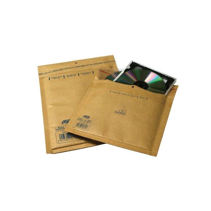 Sam Bolsa Acolchada Con Burbujas Ak-11 110x165 mm Kraft -10U-