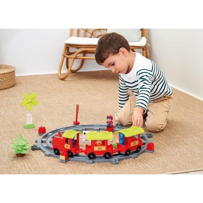 Juego de Construcción Ecoiffier TRAIN DE CAMPAGNE 2