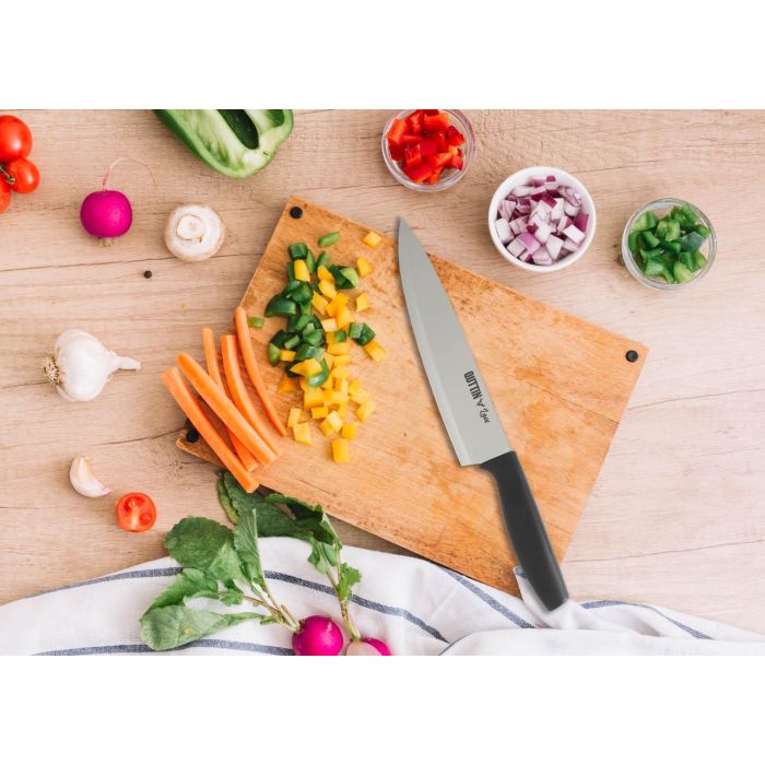 Inde Cuchillo Cocina 20 cm Laos (24 Unidades) 1 Inde Cuchillo Cocina 20 cm Laos (24 Unidades) 1