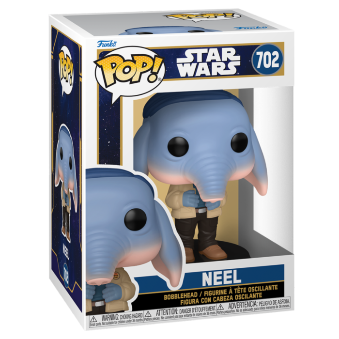 Funko POP Star Wars Skeleton Crew Figura de Vinilo Neel 9cm