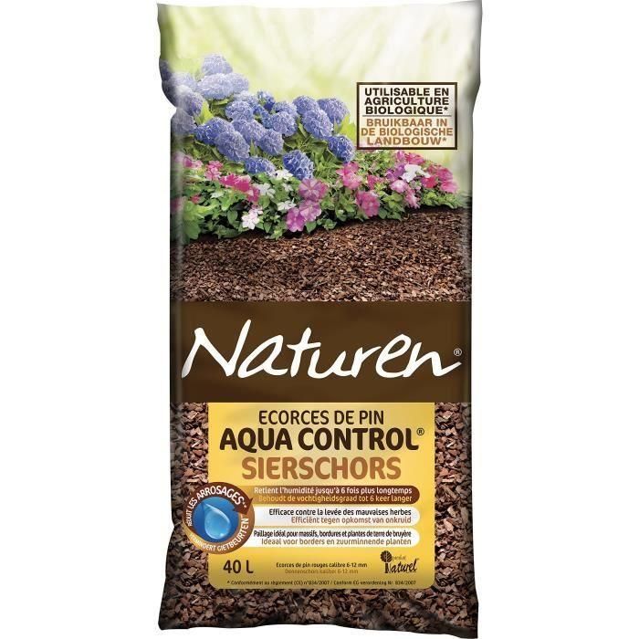 NATUREN Corteza de pino marítimo - 40L 1 NATUREN Corteza de pino marítimo - 40L 1