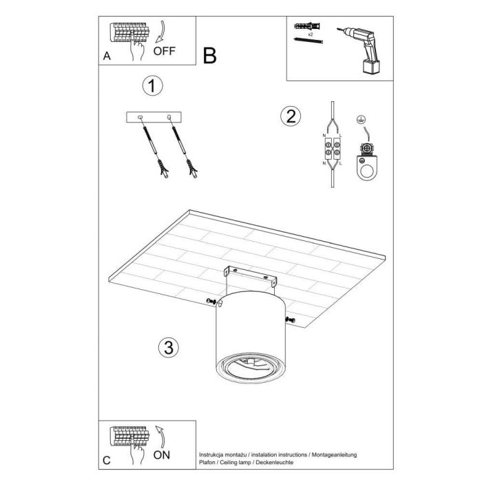Lámpara de Techo "Cullo"  [SOL-SL.0645] 4