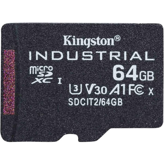 Kingston Tarjeta Industrial microHC 64GB 100MB/s