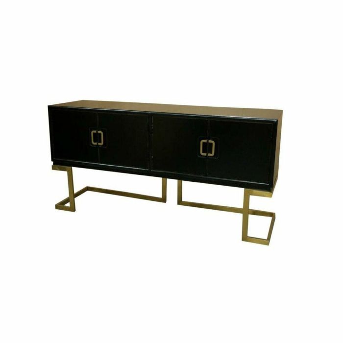 Buffet Oriental DKD Home Decor Negro Bronce 50 x 90 x 180 cm