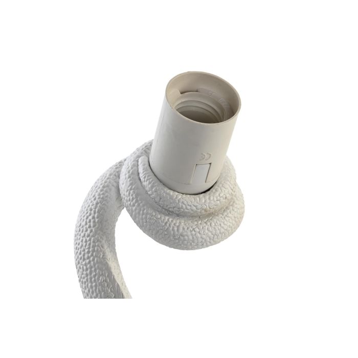 DKD Home Decor Lámpara Aplique Moderno de Pared con Diseño Iguana, Resina Blanca, 31x14x22 cm, Compatible con Bombilla E27 50W 4 DKD Home Decor Lámpara Aplique Moderno de Pared con Diseño Iguana, Resina Blanca, 31x14x22 cm, Compatible con Bombilla E27 50W 4