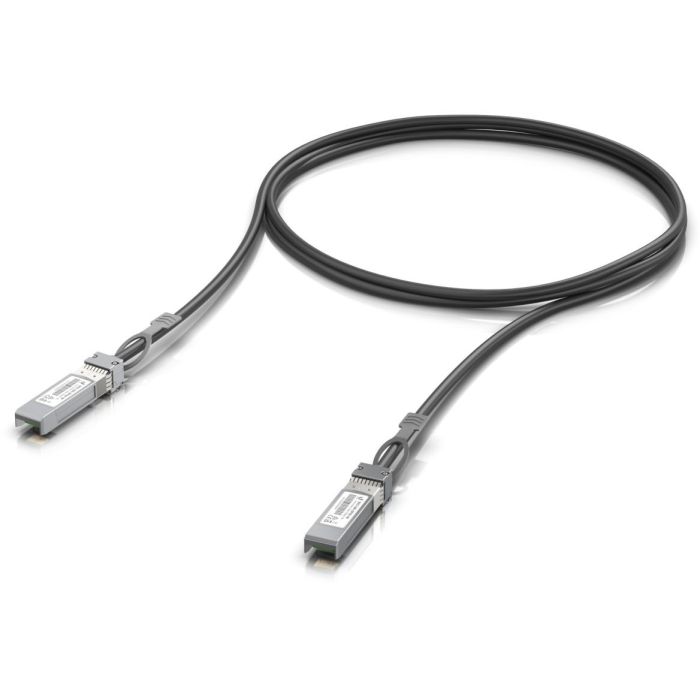 Ubiquiti SFP28 to SFP28 Cable Direct Attach 25 Gbps para Conexiones Cortas entre Switches, 1 metro