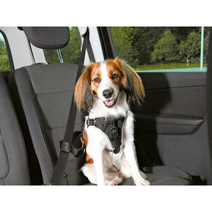 Arnés para Perro Trixie Comfort Negro S/M Coche 2 Arnés para Perro Trixie Comfort Negro S/M Coche 2