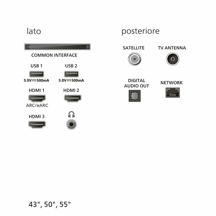 Philips 43PUS8010 Televisor 43" Ultra HD 4K Ambilight Smart TV Titan OS Dolby Atmos HDR10+ HDMI 2.1 VRR