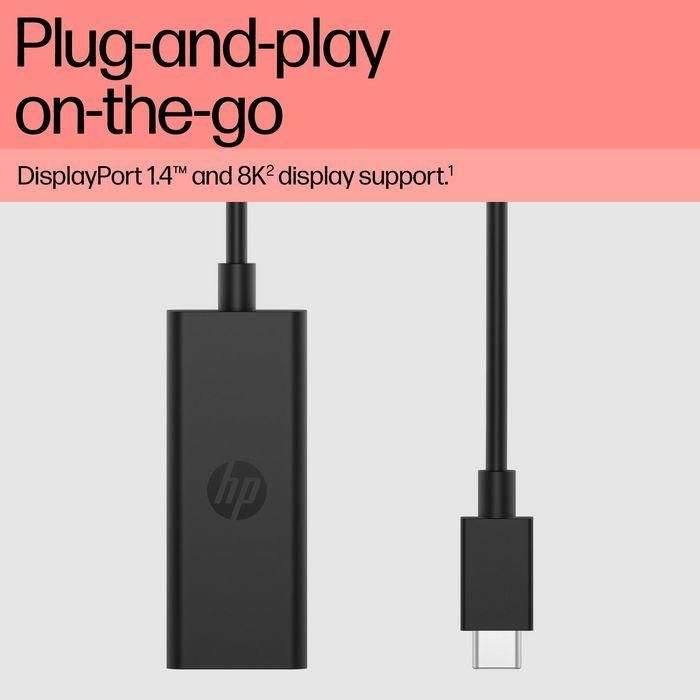 HP USB-C to DisplayPort Adapter G2 8 HP USB-C to DisplayPort Adapter G2 8