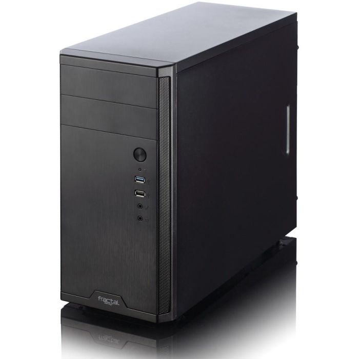 Fractal Design FD-CA-CORE-1100-BL Caja PC Mini Tower Negro 5