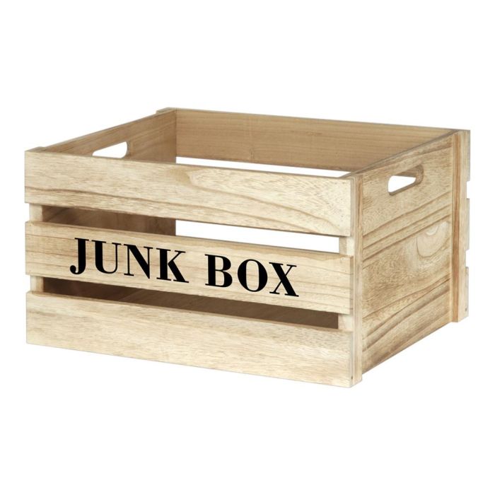 Home Deco Factory Junk Box Juego de 3 Cajas Madera Vintage Industriel Grandes 40x31x22 cm 4 Home Deco Factory Junk Box Juego de 3 Cajas Madera Vintage Industriel Grandes 40x31x22 cm 4