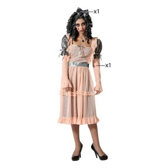 Disfraz para Adultos Muñeca Zombie 3 Disfraz para Adultos Muñeca Zombie 3