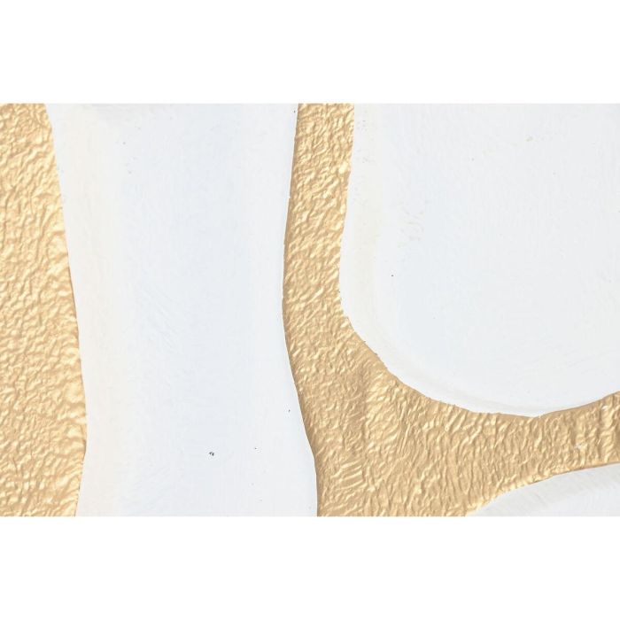Decoración de Pared Home ESPRIT Blanco Dorado Moderno 48 x 2,5 x 80,5 cm (2 Unidades) 2 Decoración de Pared Home ESPRIT Blanco Dorado Moderno 48 x 2,5 x 80,5 cm (2 Unidades) 2