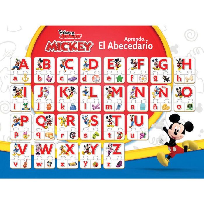 Juego Aprendo el abecedario Mickey Disney 2 Juego Aprendo el abecedario Mickey Disney 2