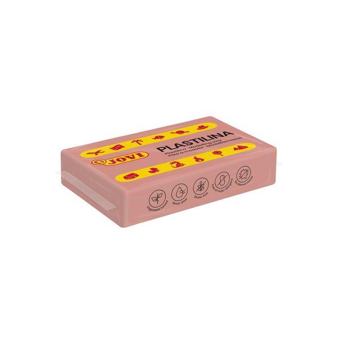 Jovi Plastilina School Pastilla 50 gr Carne Caja 30 Ud