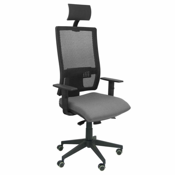 Silla de Oficina con Cabecero Horna bali Piqueras y Crespo SBALI40 Gris Gris claro