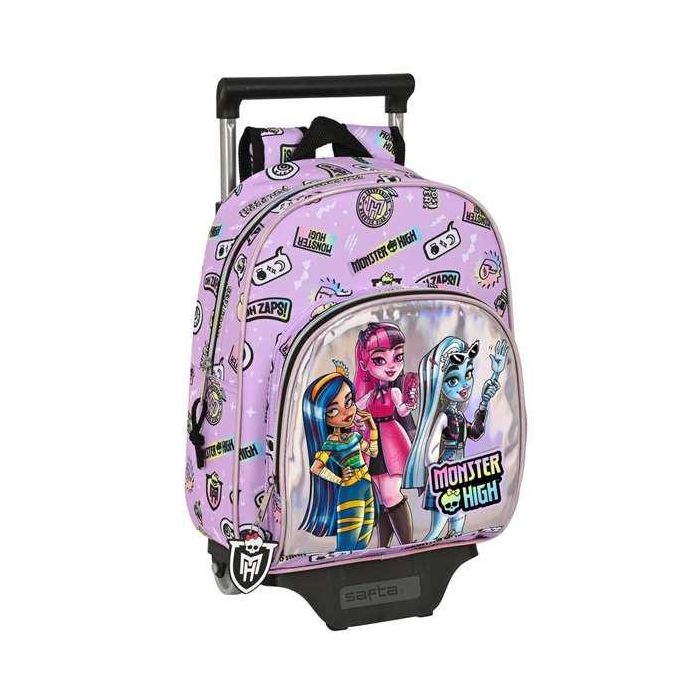 Mochila Con Carro Safta Monster High Best Boots 340x280x100 mm Mochila Con Carro Safta Monster High Best Boots 340x280x100 mm
