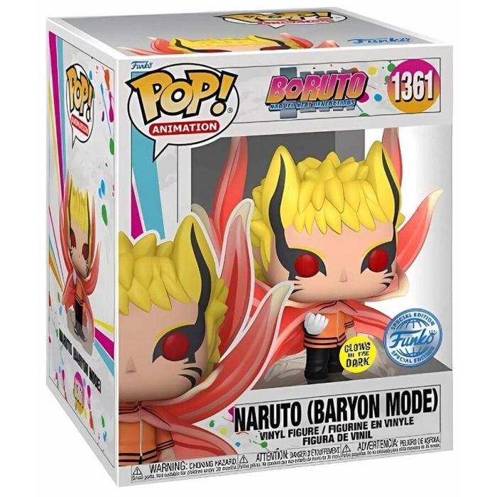 Figura POP Super Boruto Naruto Exclusive 15cm 1 Figura POP Super Boruto Naruto Exclusive 15cm 1