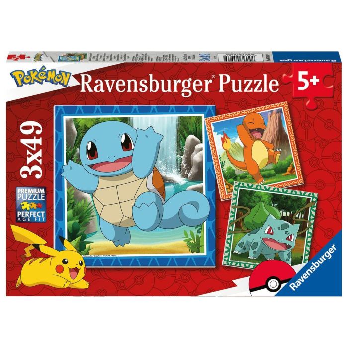 Set de 3 Puzzles Ravensburger 49 Piezas 147 Piezas 3 Unidades 6