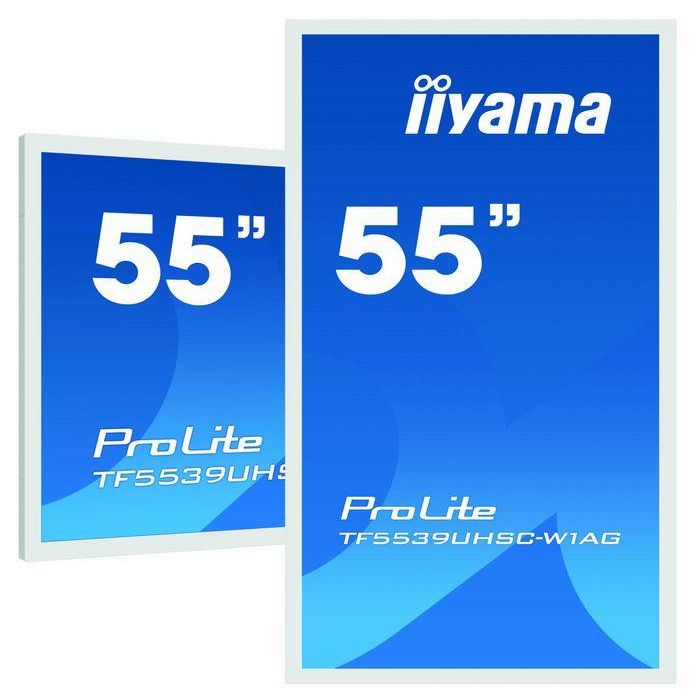 Iiyama TF5539UHSC-W1AG Monitor táctil 55" 4K Ultra HD Multi-touch Multi-usuario Blanco 4 Iiyama TF5539UHSC-W1AG Monitor táctil 55" 4K Ultra HD Multi-touch Multi-usuario Blanco 4