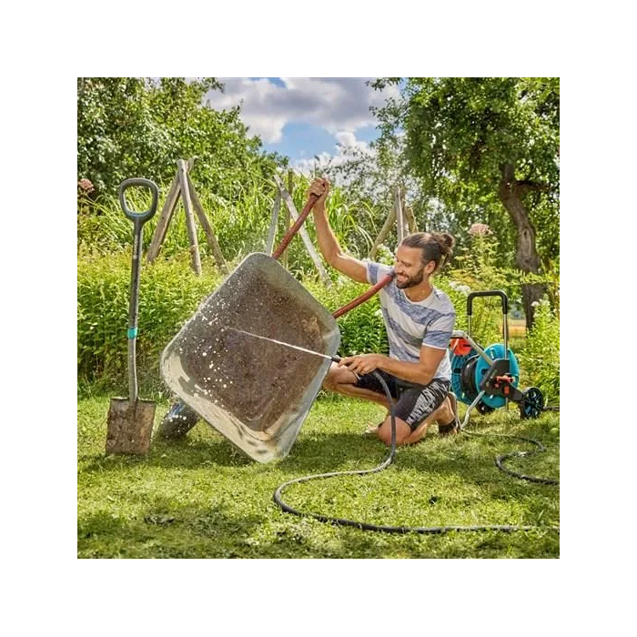 Gardena 18457-20 Kit Manguera Liano Life 30m, Resistencia a la Presión 22 bar, Longitud 30m Ø Int. 13 mm 4 Gardena 18457-20 Kit Manguera Liano Life 30m, Resistencia a la Presión 22 bar, Longitud 30m Ø Int. 13 mm 4