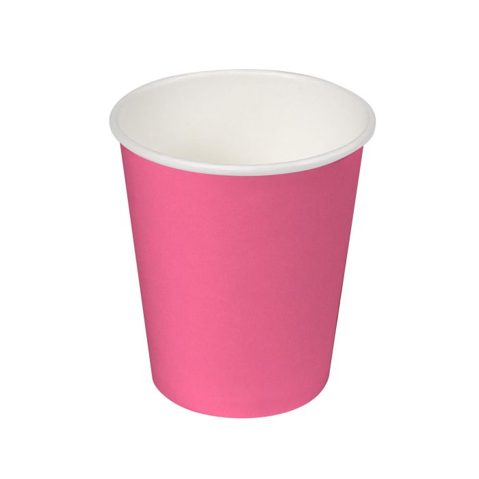 Set de 24 vasos de cartón fucsia 200 cc Algon (36 Cajas) 3 Set de 24 vasos de cartón fucsia 200 cc Algon (36 Cajas) 3
