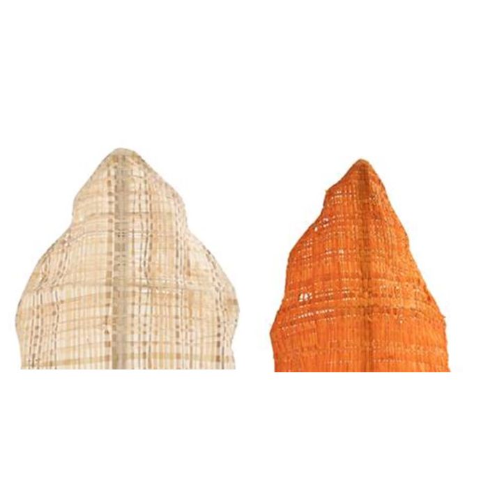Decoracion Boho DKD Home Decor Natural Naranja 2 x 200 x 17 cm (10 Unidades) 1 Decoracion Boho DKD Home Decor Natural Naranja 2 x 200 x 17 cm (10 Unidades) 1