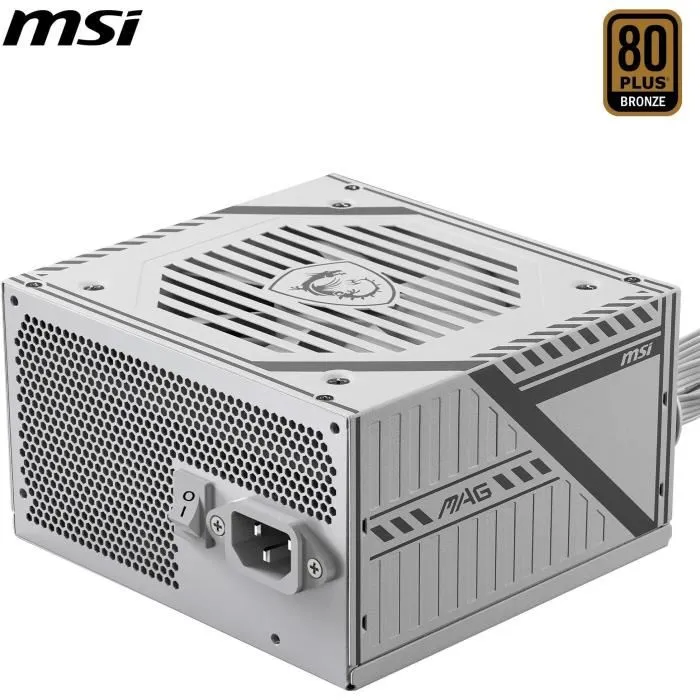 MSI Fuente de Alimentación PC MAG A650BNL 650W 80 Plus Bronze Blanca 306-7ZPAX27-HH9 1
