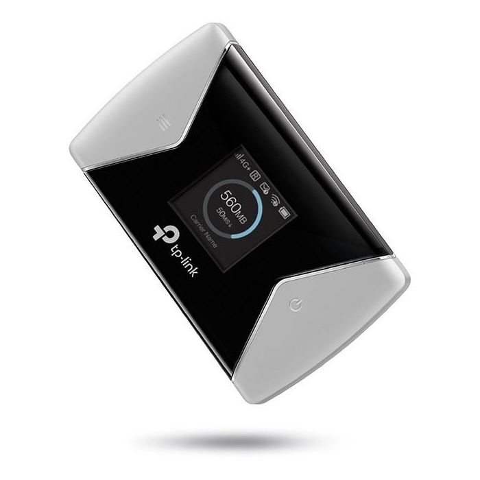 TP-Link M7650 Router Wi-Fi Móvil 4G LTE-Advanced 600Mbps, AC1200, Doble Banda 2.4/5GHz, Pantalla TFT 1