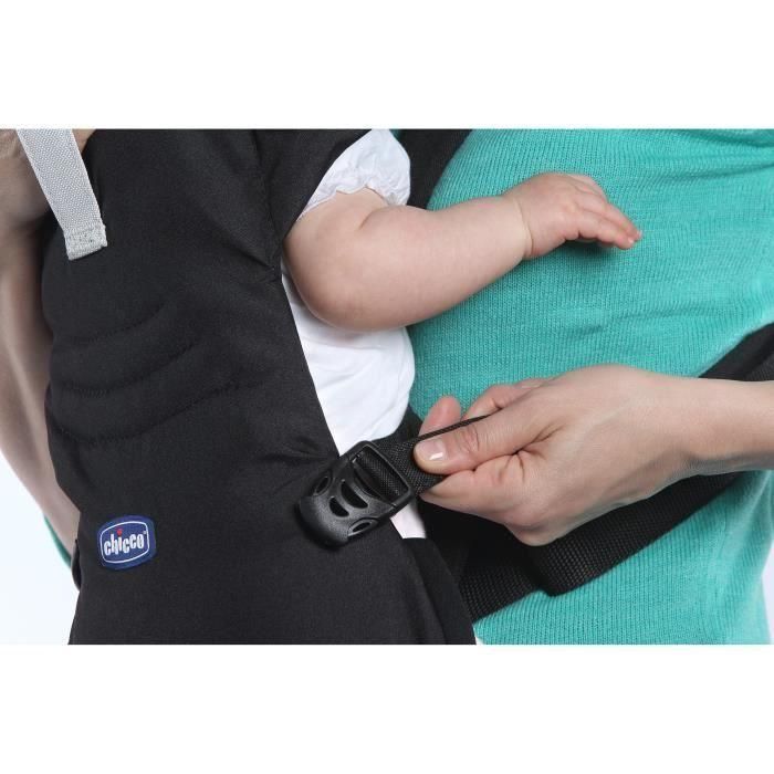 Portabebés CHICCO Easyfit - Desde el nacimiento - Bebé mixto - Negro 2 Portabebés CHICCO Easyfit - Desde el nacimiento - Bebé mixto - Negro 2