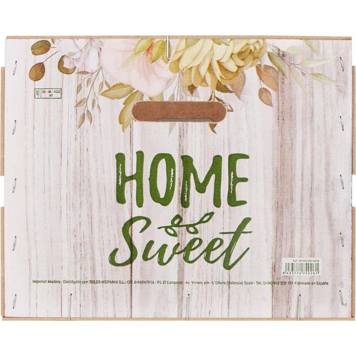 Caja Wood Brillo 44x28.5x23 cm S.Home Confortime (3 Unidades) 3