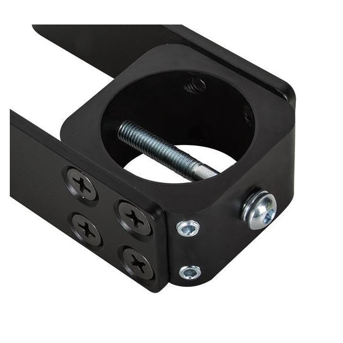 B-Tech BT7831 Soporte de Pared para Postes Ø50mm, Carga Máx. 150kg, Negro 2