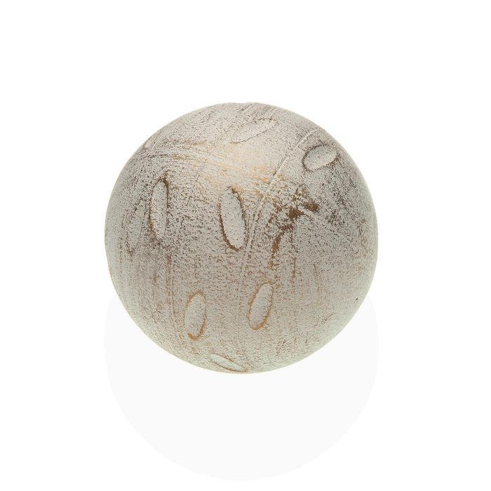 Esfera Deco. Blanco Y Dorado Versa Esfera Deco. Blanco Y Dorado Versa