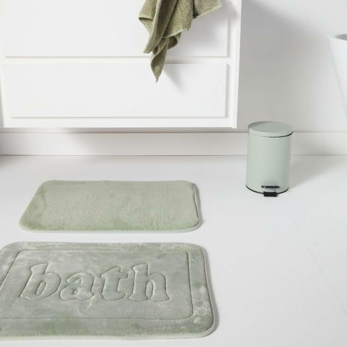 Today TOD3574641271718 Alfombra de Baño de Espuma Viscoelástica Utility 40x60 cm Verde 3
