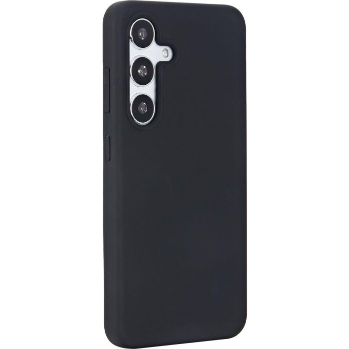 eSTUFF Samsung S24 INFINITE RIGA Silicone Cover - Black - 76% recycled material eSTUFF Samsung S24 INFINITE RIGA Silicone Cover - Black - 76% recycled material