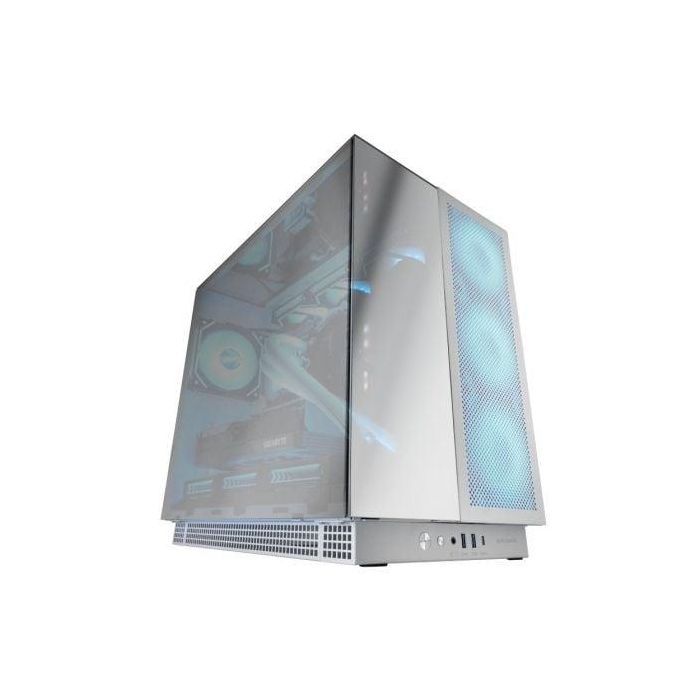 Caja Gaming Torre Mars Gaming MC-NOVA3/ Blanca y Plateada Caja Gaming Torre Mars Gaming MC-NOVA3/ Blanca y Plateada