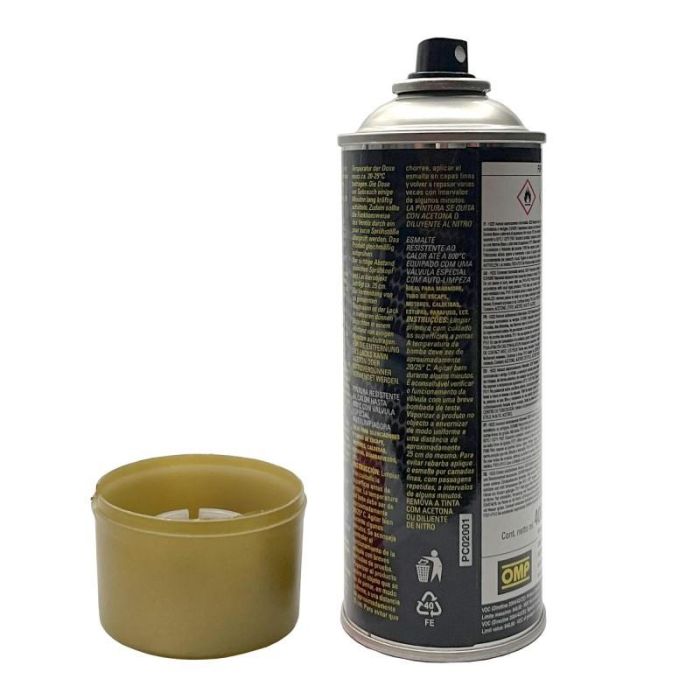 Omp OMPPC0-2001-002 Pintura para Pinzas de Freno Dorado Alta Temperatura 400ml 2