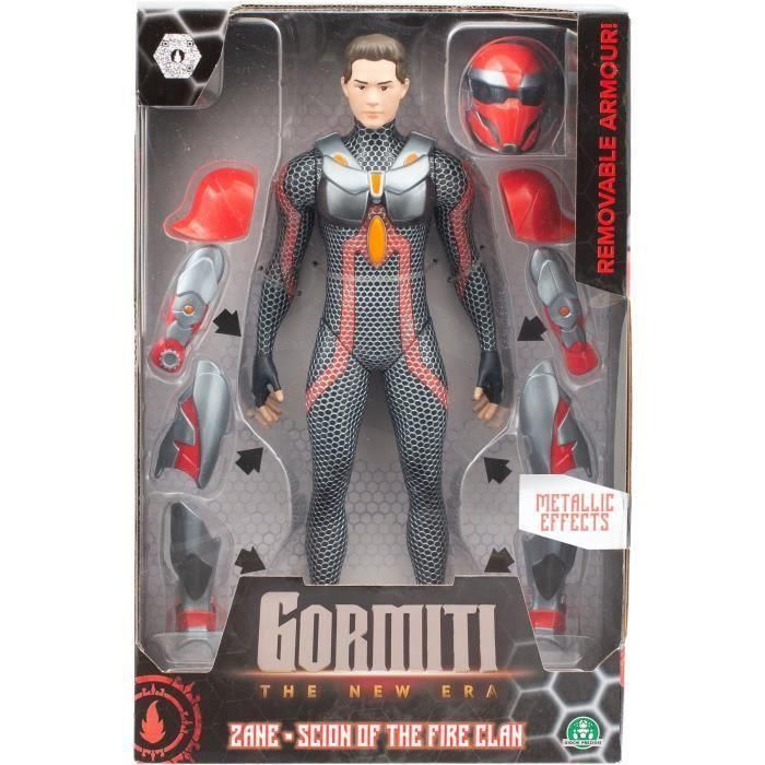 Figura articulada - GORMITI - Vástago con armadura Modelo Fuego - 27 cm - a partir de 4 años - GRV034 Figura articulada - GORMITI - Vástago con armadura Modelo Fuego - 27 cm - a partir de 4 años - GRV034