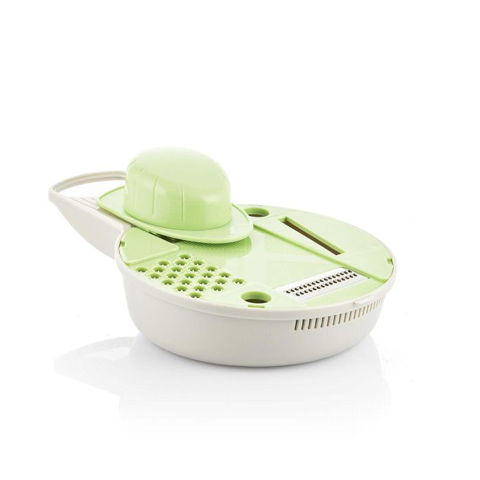 Rallador-Cortador Multifunción 6 en 1 con Accesorios y Recetas Gradder InnovaGoods 2 Rallador-Cortador Multifunción 6 en 1 con Accesorios y Recetas Gradder InnovaGoods 2