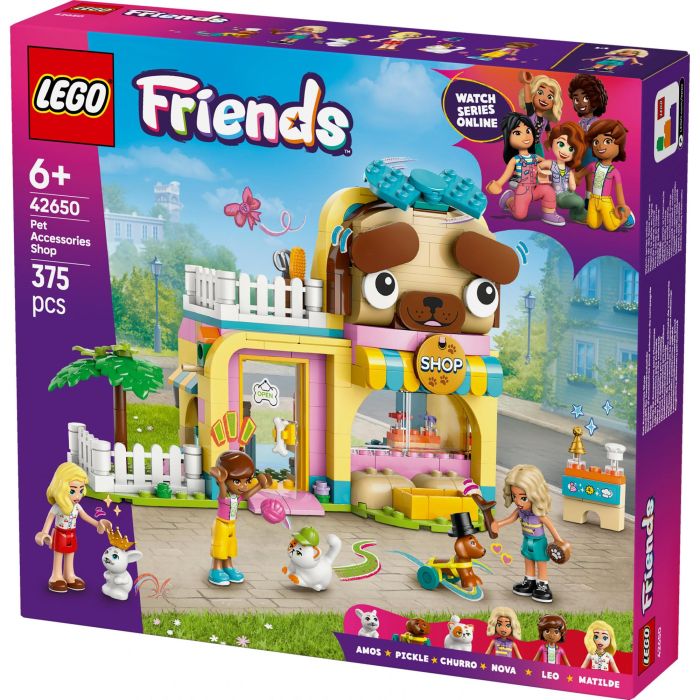 LEGO 42650 Set Tienda de Accesorios para Mascotas Friends con 3 Minipersonajes y Figuras de Gato, Perro, Conejo - Edad +6 Años 7 LEGO 42650 Set Tienda de Accesorios para Mascotas Friends con 3 Minipersonajes y Figuras de Gato, Perro, Conejo - Edad +6 Años 7