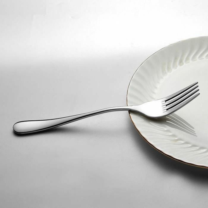 Cubertería Arthur Martin AM2202 Gris Acero Inoxidable 24 Piezas 1 Cubertería Arthur Martin AM2202 Gris Acero Inoxidable 24 Piezas 1