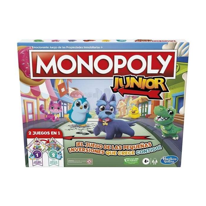 Monopoly Junior 2 Juegos En 1 F8562 Hasbro Gaming Monopoly Junior 2 Juegos En 1 F8562 Hasbro Gaming