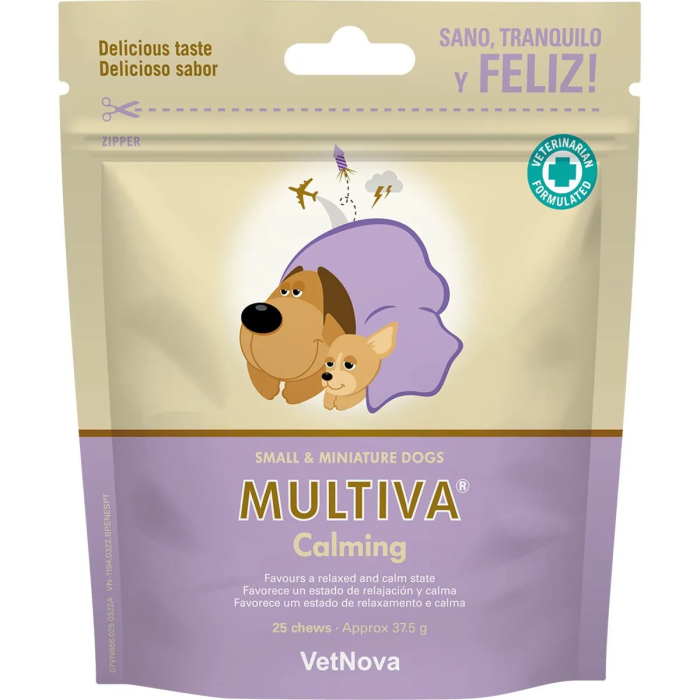 Vetnova Multiva Calming Small & Miniature Dog 25 Chews