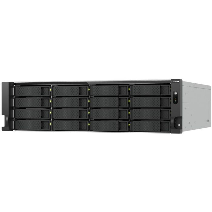 QNAP TS-h1677AXU-RP-R7-32G 3U 16-bay NAS AMD Ryzen 7 Pro 7745 8C/16T 32GB DDR5 RAM 3