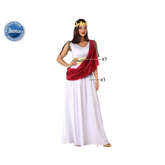 Disfraz para Adultos Blanco (2 Piezas) XL Disfraz para Adultos Blanco (2 Piezas) XL