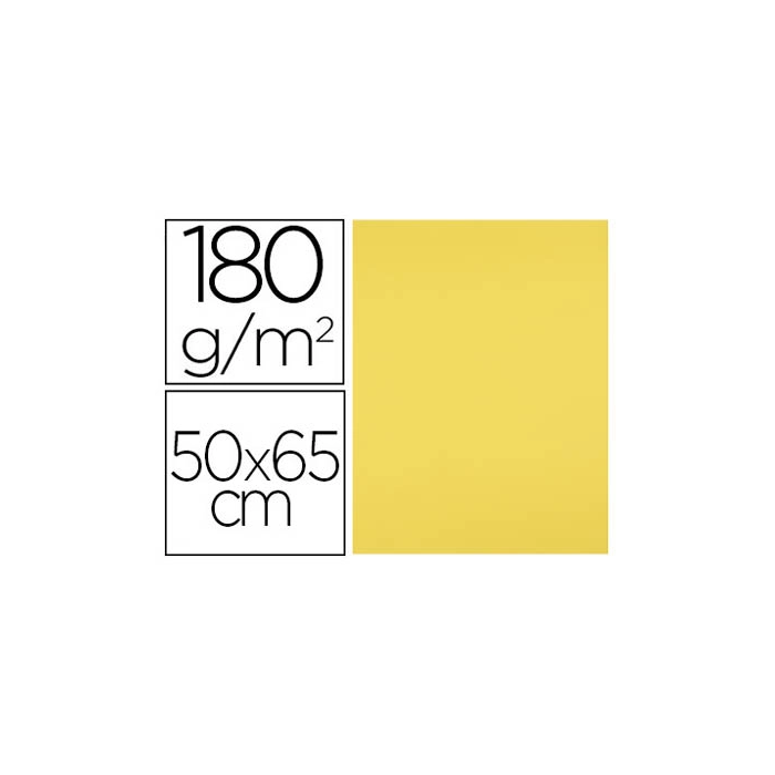 Liderpapel Cartulina 50x65 cm 180g/m2 Amarillo Limón Paquete de 25 Hojas para Dibujo y Manualidades 0 Liderpapel Cartulina 50x65 cm 180g/m2 Amarillo Limón Paquete de 25 Hojas para Dibujo y Manualidades 0