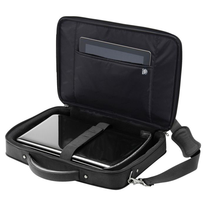 DICOTA Eco Multi Compact Maletín para portátil 35.5cm-39.6cm (14"-15.6") Negro Fabricado con materiales reciclados 2