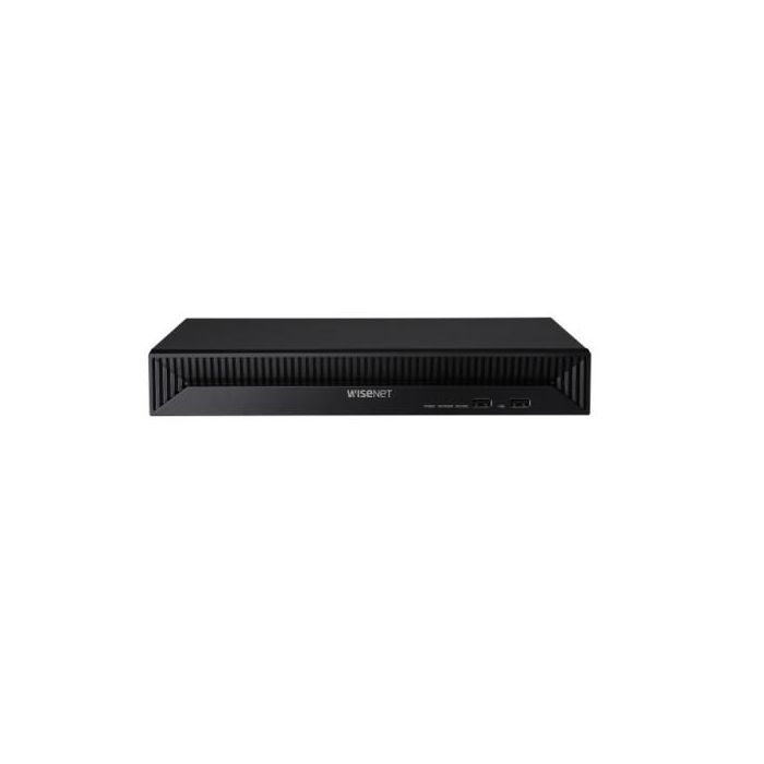 Hanwha QRN-830S Grabadore de vídeo en red (NVR) Negro 2