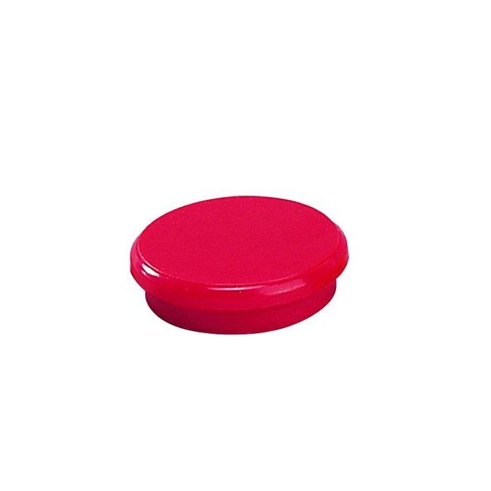 Imanes Redondos Dahle 24 Mm Rojo Bote De 10